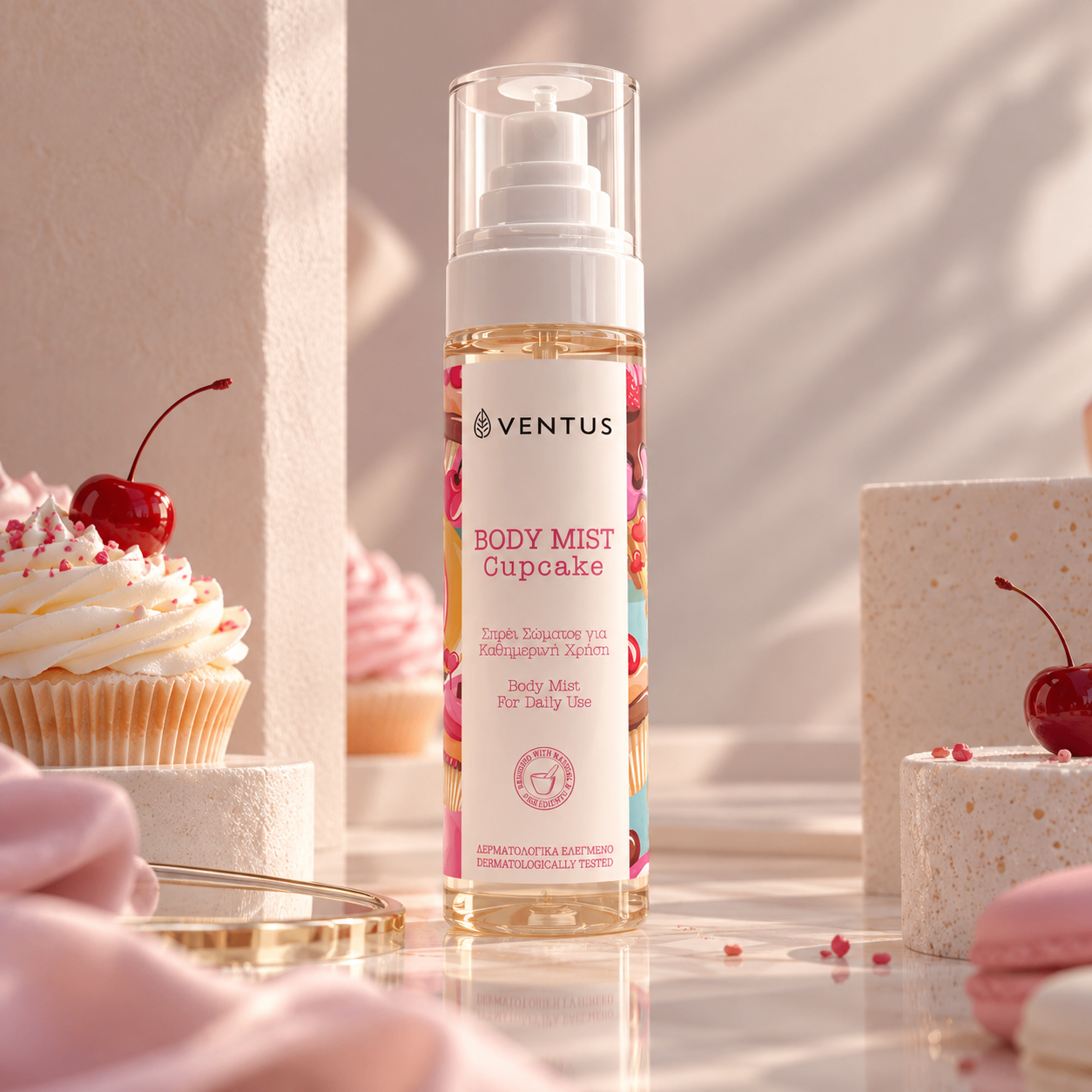 Body Mist Cupcake Ventus – επαγγελματικό προϊόν