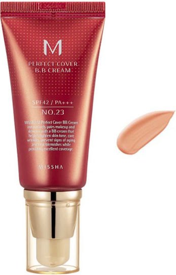 Missha Perfect Cover BB 23 Natural Beige Κρέμα Προσώπου Ημέρας Missha – επαγγελματικό προϊόν