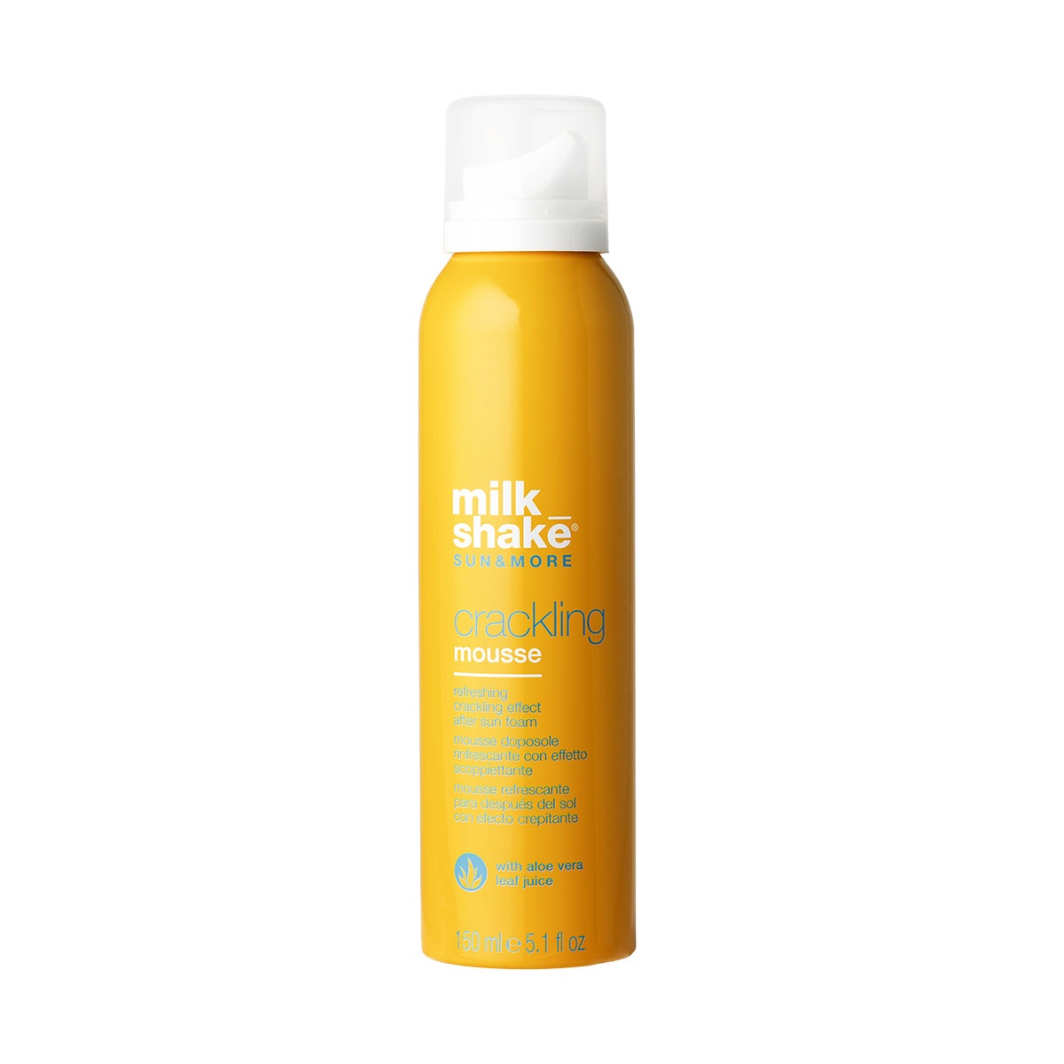 SUN & MORE CRACKLING MOUSSE 150ml MILK SHAKE – επαγγελματικό προϊόν