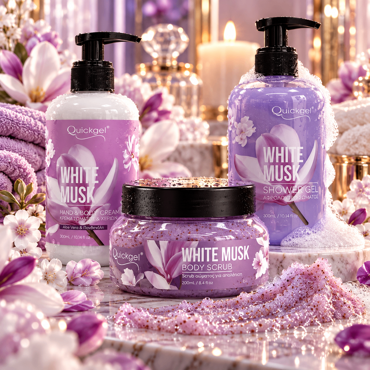 White Musk -The Combo- Quickgel – επαγγελματικό προϊόν