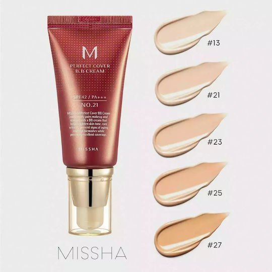 Missha Perfect Cover BB 23 Natural Beige Κρέμα Προσώπου Ημέρας Missha – επαγγελματικό προϊόν — 2