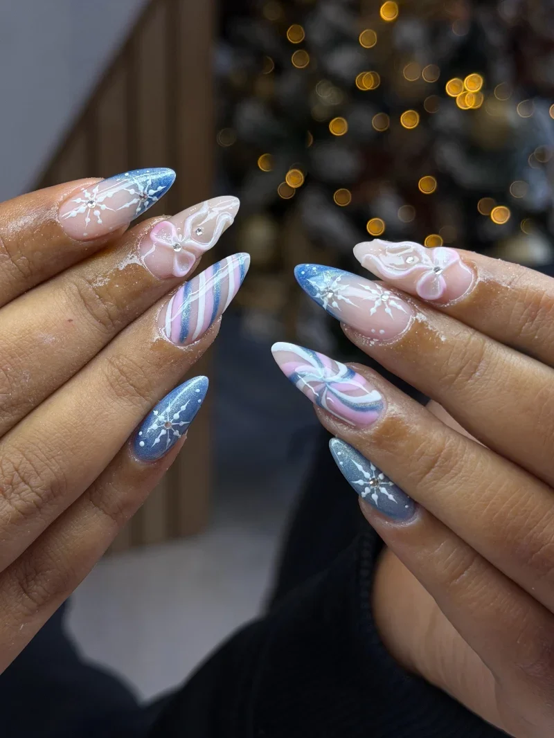 Nails Gold Bloom - Image 11