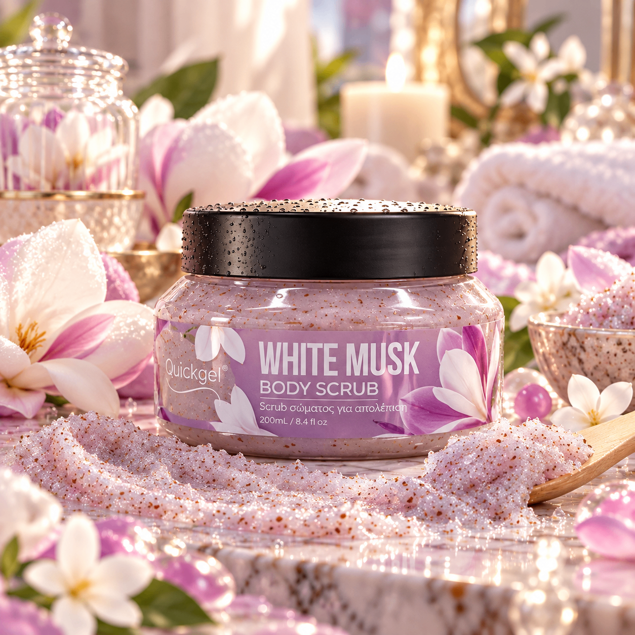 Body Scrub White Musk Quickgel – επαγγελματικό προϊόν