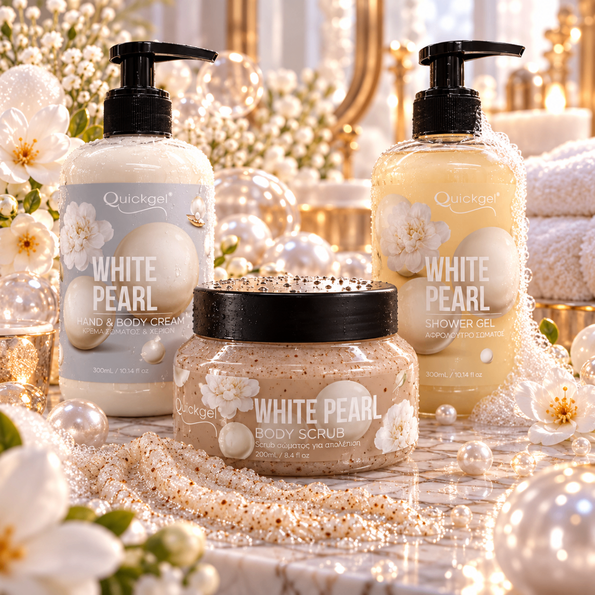 White Pearl -The Combo- Quickgel – επαγγελματικό προϊόν